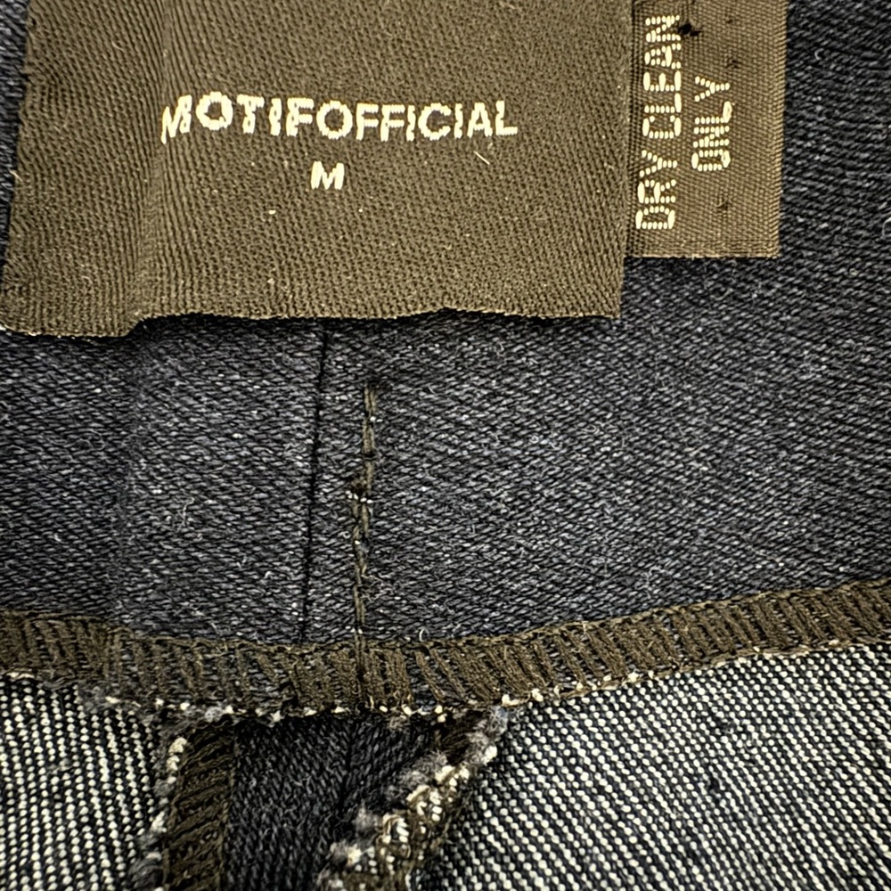 Motif Official High Waisted Dark Wash Wide Leg Jeans, Medium - Picture 7 of 7